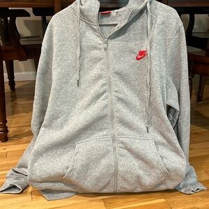Nike zip up hoodie